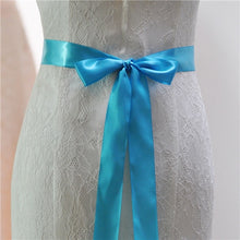 Load image into Gallery viewer, TOPQUEEN S40-4 New Stock Wedding Ribbon Sashs 4cm Width 19 Colors Ribbons for Dresses Satin Sashes Wedding Chair Sashes
