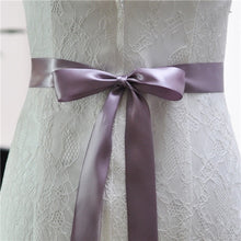 Load image into Gallery viewer, TOPQUEEN S40-4 New Stock Wedding Ribbon Sashs 4cm Width 19 Colors Ribbons for Dresses Satin Sashes Wedding Chair Sashes
