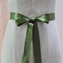 Load image into Gallery viewer, TOPQUEEN S40-4 New Stock Wedding Ribbon Sashs 4cm Width 19 Colors Ribbons for Dresses Satin Sashes Wedding Chair Sashes
