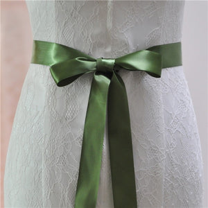TOPQUEEN S40-4 New Stock Wedding Ribbon Sashs 4cm Width 19 Colors Ribbons for Dresses Satin Sashes Wedding Chair Sashes